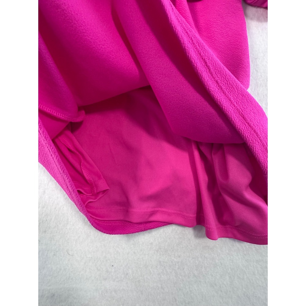 Lulus Pink One Shoulder Cutout Mini Dress Size Large NEW Barbiecore Made in USA - Picture 6 of 10